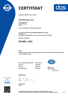 Podgląd pliku Certyfikat ISO 9001:2015