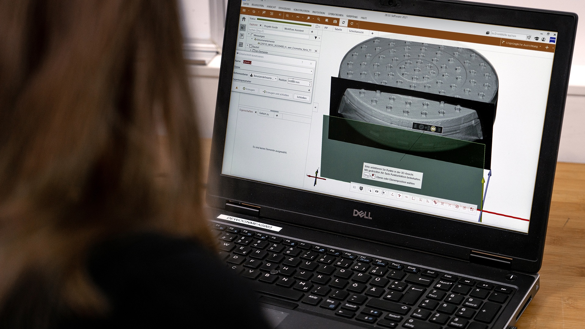 Zespół Hansgrohe samodzielnie ocenia zestawy danych w ZEISS INSPECT X-Ray