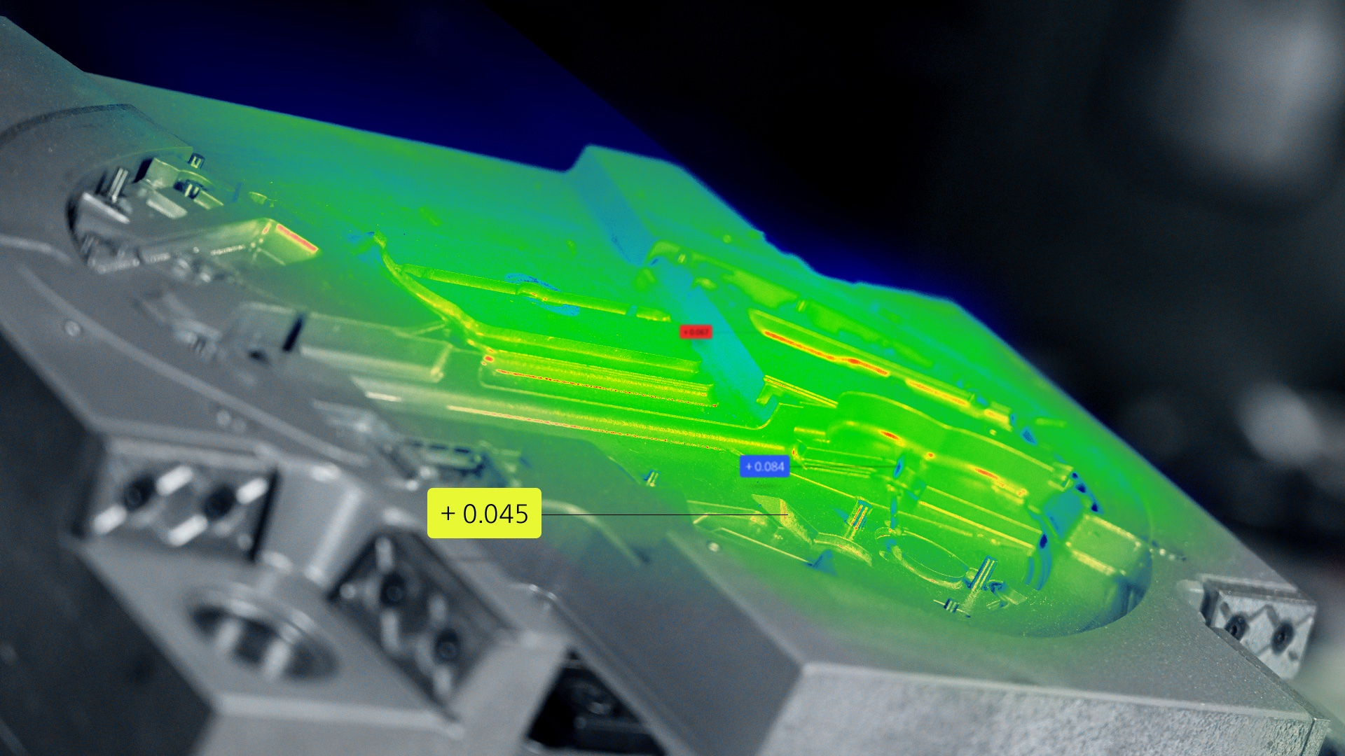 ZEISS REVERSE ENGINEERING z opcją tool correction - formowanie wtryskowe