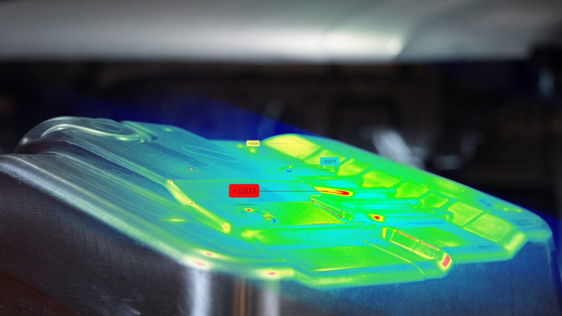 ZEISS REVERSE ENGINEERING z opcją tool correction - formowanie blach