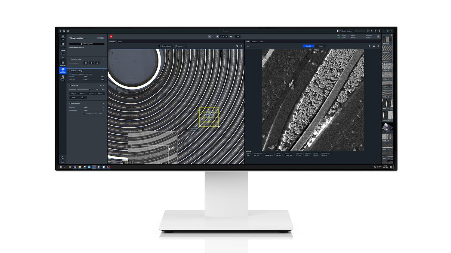 Łatwa obsługa i nawigacja SEM dzięki ZEISS