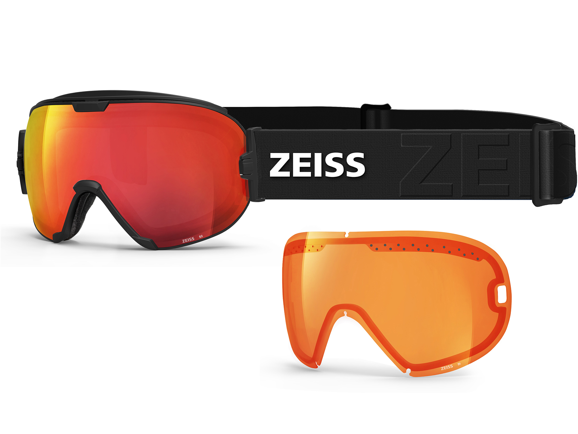 Seria SONAR ZEISS: Interchangeable Black ML Red