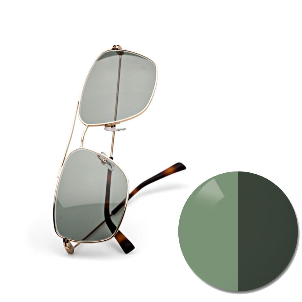 Okulary z ZEISS AdaptiveSun solid pioneer i dodatkiem koloru w jasnym lub ciemnym odcieniu